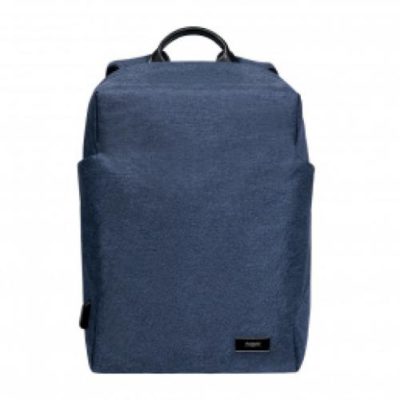 Рюкзак Vento с USB и защитой от карманников, синий/серый