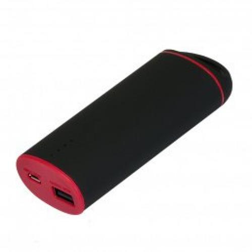 Внешний аккумулятор, Travel Max PB, 4000 mAh, черный/красный, подарочная упаковка с блистером